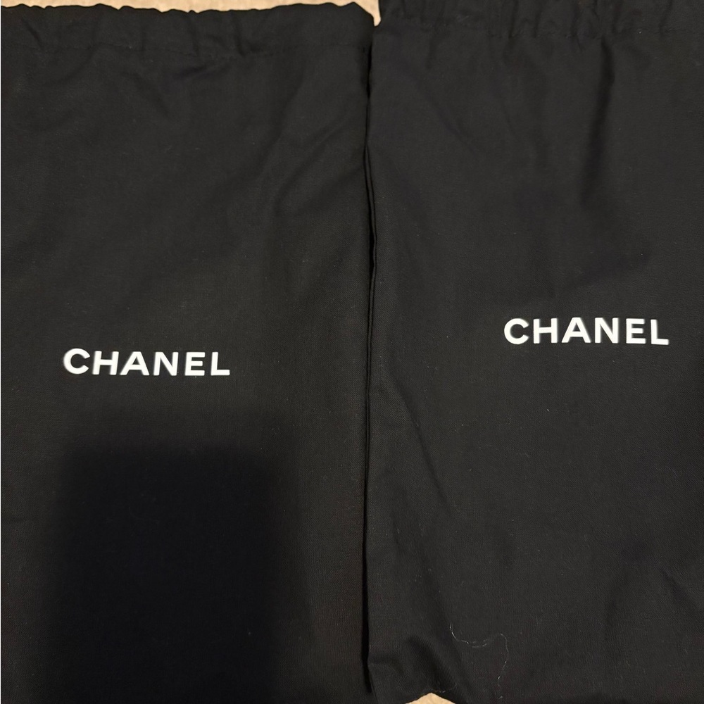 AUTHENTIC CHANEL BLACK DAD SANDALS SIZE 36.5 EU - Picture 9 of 10